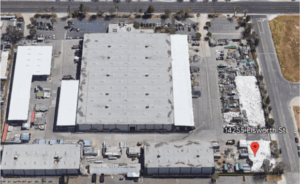 Arial photo of aluminum manufacturing facility